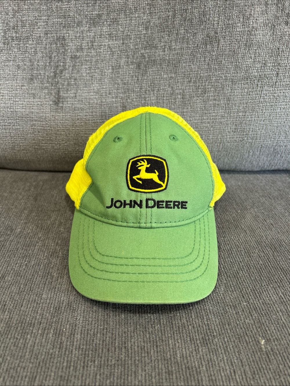John Deere Trucker Hat Baseball Cap Toddler Boys Or Girls Adjustable Green